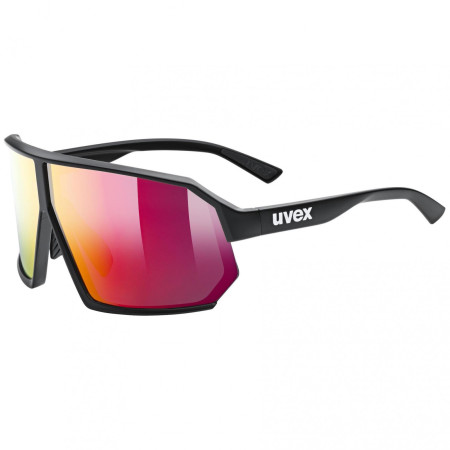 Спортивні окуляри Uvex Sportstyle 237 чорний/червоний Black Matt/Mirror Red