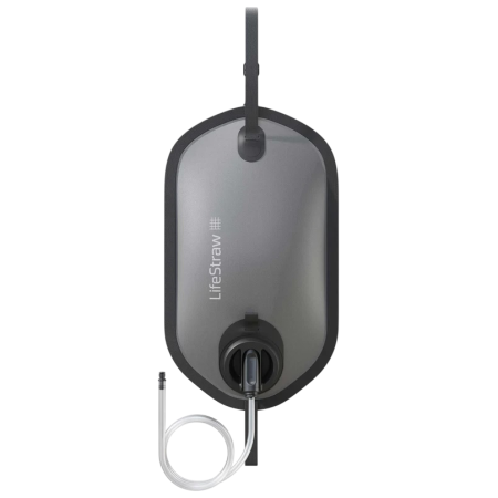 Фільтруюча пляшка LifeStraw Peak Gravity Filter System 8L чорний Dark Grey