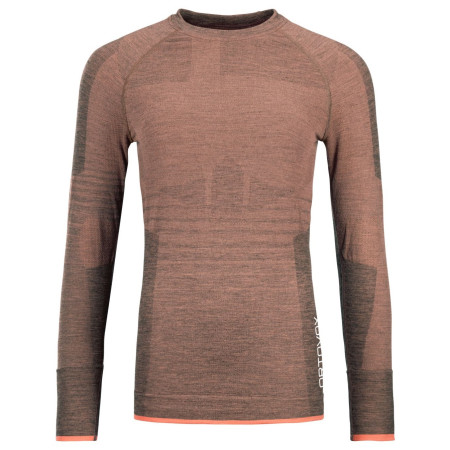 Жіноча футболка Ortovox 230 Competition Long Sleeve W помаранчевий bloom