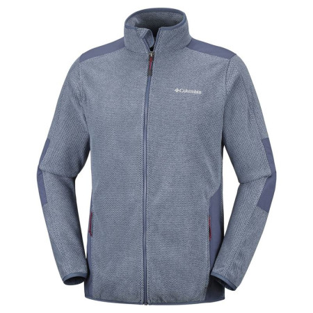 Pánská mikina Columbia Tough Hiker Full Zip Fleece modrá/šedá Dark Mountain