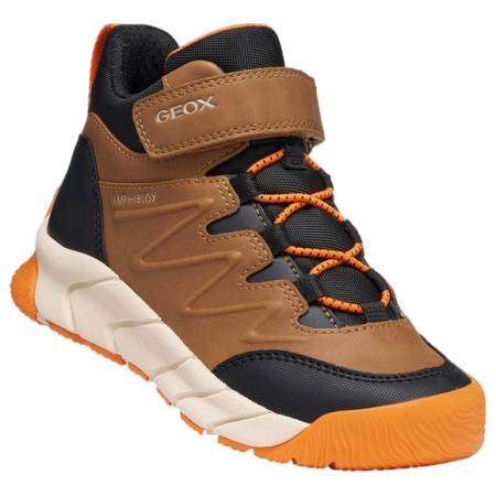 Дитячі кросівки Geox J Flexyper Pro Boy B коричневий BROWN