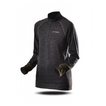 Жіноча толстовка Trimm Clinic Lady сірий/зелений grey melange/army green