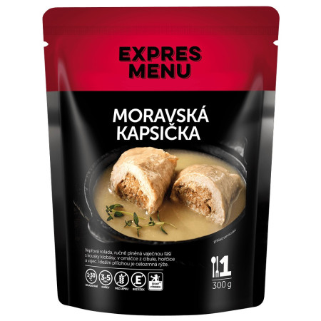 Готова їжа Expres menu Крученик зі свинини з ковбасою, сиром та яйцем 300 г