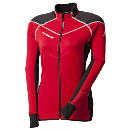 Жіноча толстовка Progress Brenta червоний/чорний Red/Black