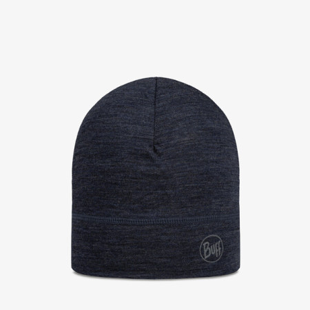 Шапка Buff Merino Lightweight Beanie темно-синій NIGHT BLUE