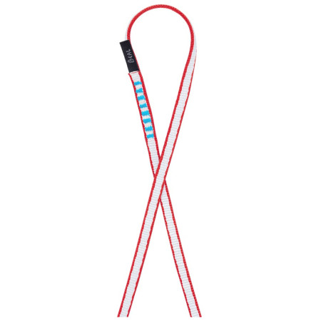 Šitá smyce Beal Dyneema Slings 10 mm (180 cm) bílá/červená RED