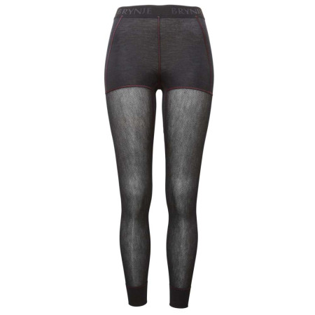 Жіноча функціональна нижня білизна Brynje of Norway Wool Thermo Light Longs чорний Black
