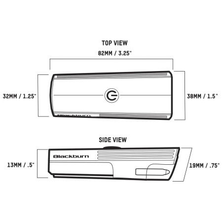 Переднє світло Blackburn Dayblazer 550