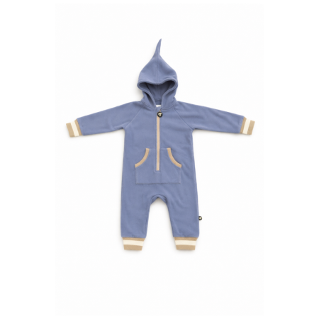 Дитячий комбінезон DucKsday Polar Fleece Twin/Blue синій Blue/Sand