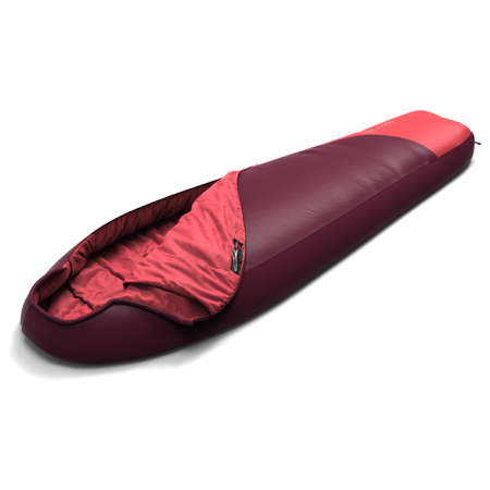 Жіночий спальний мішок Hannah Scout W 120 червоний