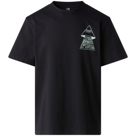 Чоловіча футболка The North Face M Mountain Play Relaxed Short Sleeve Tee-Graphic чорний TNF BLACK
