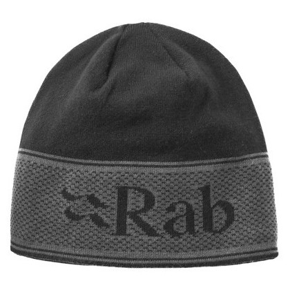 Шапка Rab Logo Band Beanie чорний