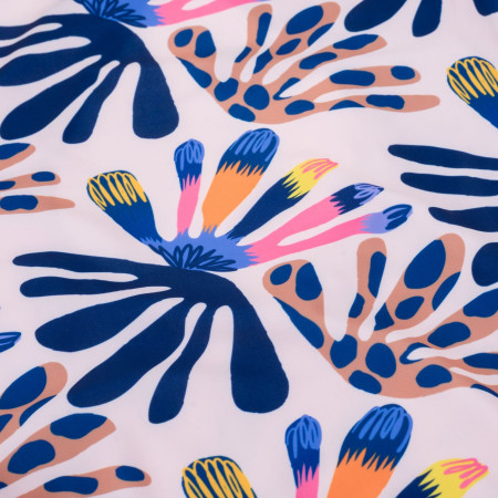 Дитячий купальник Aquawave Salava Jr - Summer Beige Flower Print