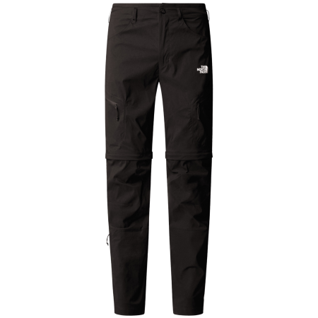 Чоловічі штани The North Face Exploration Reg Tapered Convertible Pants чорний TNF BLACK