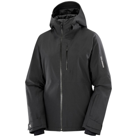 Жіноча куртка Salomon Highland Jacket W чорний DEEP BLACK