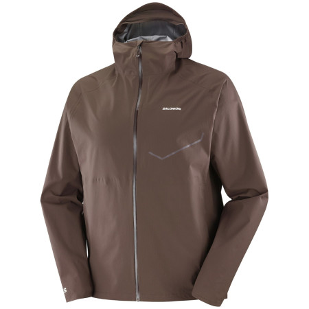 Чоловіча куртка Salomon Bonatti Waterproof Jacket M коричневий Coffee Bean