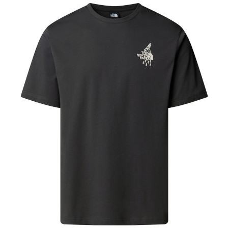 Чоловіча футболка The North Face U Powder Days Relaxed S/S Tee-Graphic темно-сірий Asphalt Grey