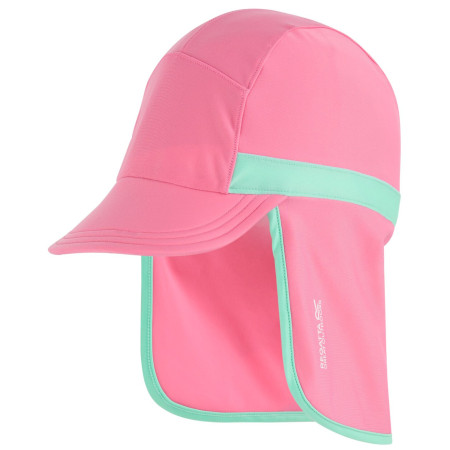 Дитяча шапка Regatta Protect Hat рожевий PnkLem/IGrn