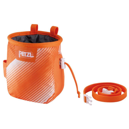 Мішечок для магнезії Petzl Saka помаранчевий Orange White