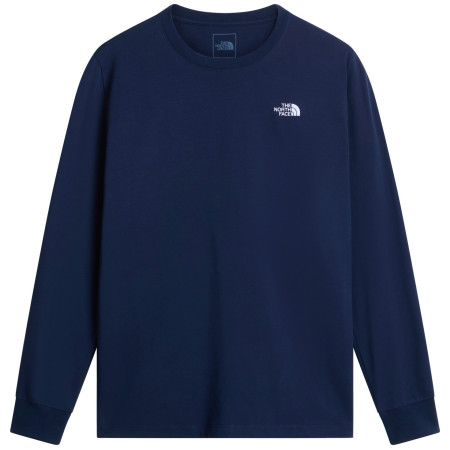 Чоловіча футболка The North Face Evolution Simple Dome Regular Long-Sleeve Tee темно-синій SUMMIT NAVY