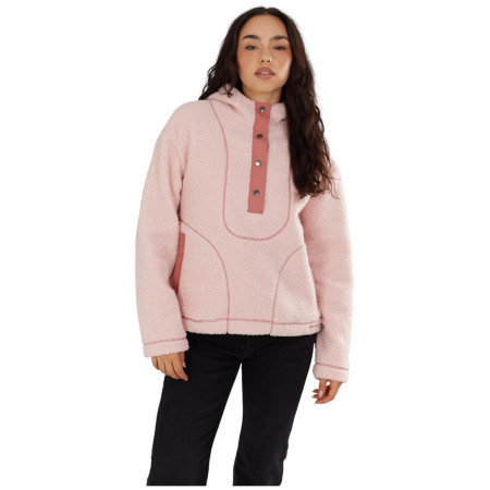 Жіноча толстовка Fundango Juniper Pile Jacket рожевий rose