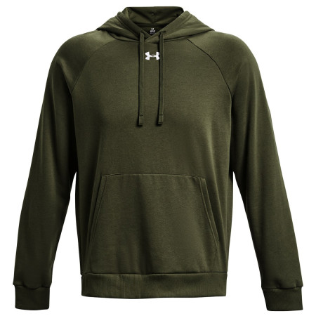 Чоловіча толстовка Under Armour Rival Fleece Hoodie темно-зелений Marine OD Green / / White