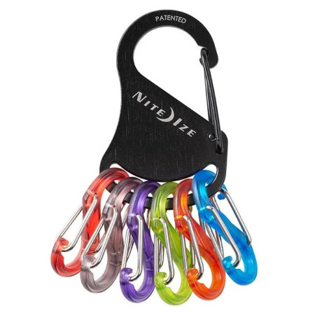 Ключниця Nite Ize Keyrack S-biner чорний Černá
