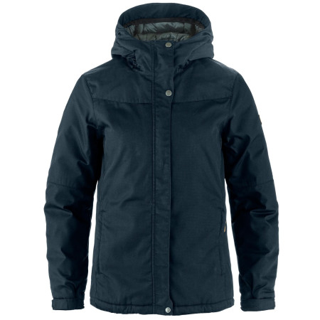Жіноча зимова куртка Fjällräven Stina Padded Jacket W темно-синій Dark Navy
