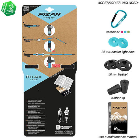 Трекінгові палиці Fizan Ultrax Carbon