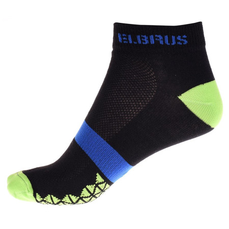 Шкарпетки Elbrus Arad чорний Black/ElbrGreen/Blue