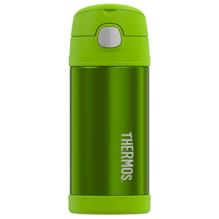 Dětská termoska s brčkem Thermos Funtainer zelená Limetková