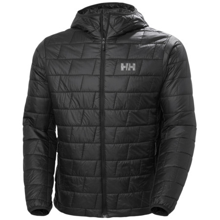 Чоловіча куртка Helly Hansen Lifaloft Hooded Insulator чорний 990 Black