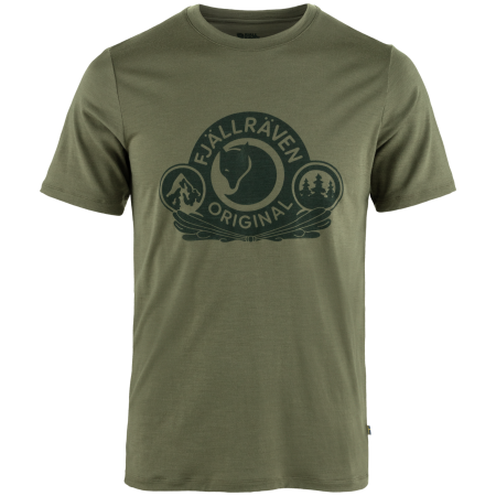Чоловіча функціональна футболка Fjällräven Abisko Wool Classic SS M