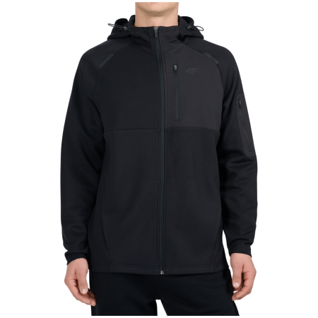 Чоловіча кофта 4F Sweatshirt M2730 чорний Deep Black
