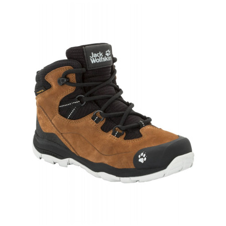 Дитячі черевики Jack Wolfskin Mtn Attack 3 Lt Texapore Mid K коричневий