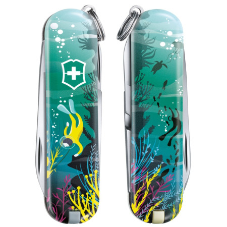 Кишеньковий ніж Victorinox Classic LE Deep Dive бірюзовий DeepDive
