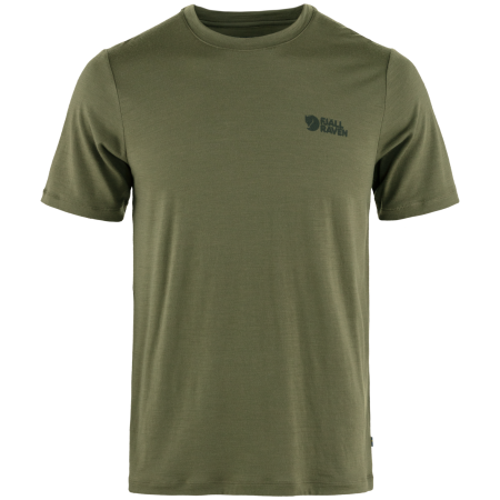 Чоловіча футболка Fjällräven Abisko Wool Logo SS M