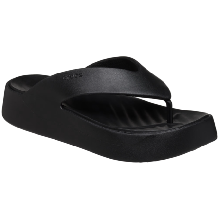 Жіночі шльопанці Crocs Getaway Platform Flip чорний Black