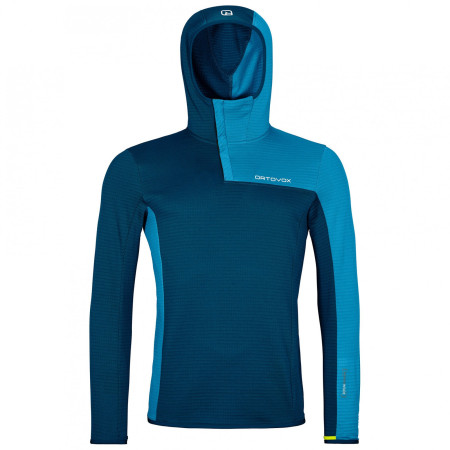 Чоловіча толстовка Ortovox Fleece Light Grid Sn Hoody синій