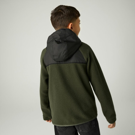 Дитяча толстовка Regatta Munro Hybrid Jacket DarkKhak/Blk