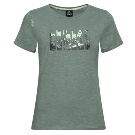 Жіноча футболка Chillaz Valencia Nature Flow зелений Dark Green