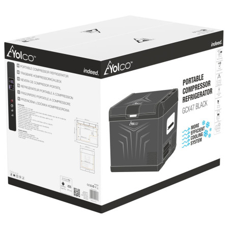 Компресорний холодильник Yolco GCX47