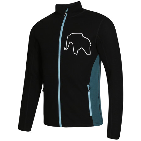 Чоловіча толстовка Zulu 3D Merino Collar 200 чорний Black