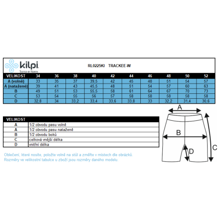 Жіночі велосипедні шорти Kilpi Trackee-W