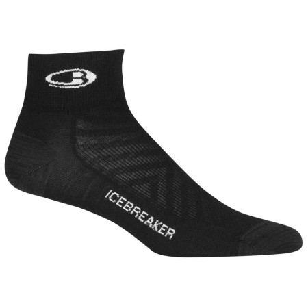 Жіночі шкарпетки Icebreaker Women Run+_Ultralight Mini чорний
