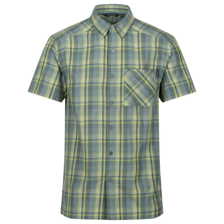 Чоловіча сорочка Regatta Mindano VII синій/жовтий