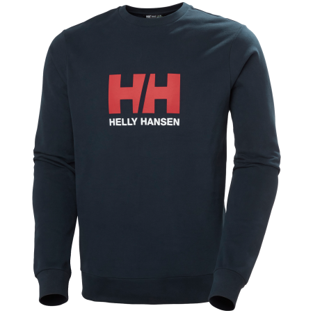 Чоловіча толстовка Helly Hansen Hh Logo Crew Sweat 2.0 темно-синій Navy