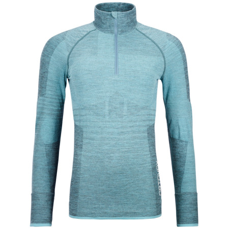 Жіноча функціональна футболка Ortovox W's 230 Competition Zip Neck синій