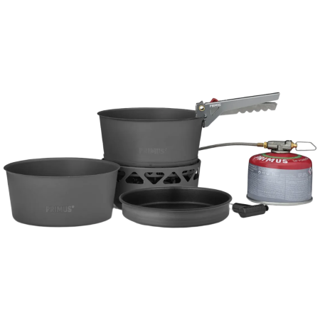 Кухонний набір Primus Primetech Stove Set II 2x1.3 L w. pan