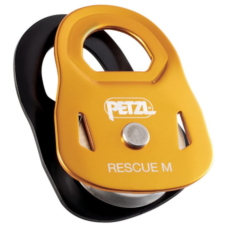 Шків Petzl Rescue M жовтий/чорний Yellow